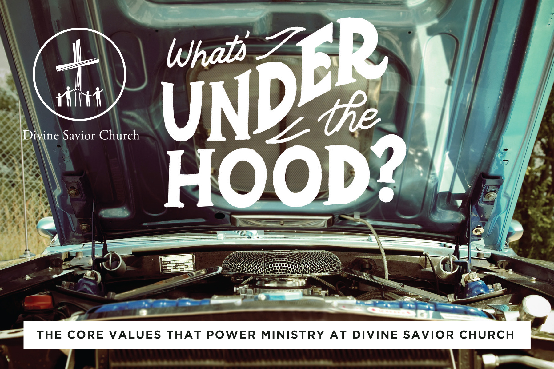 What's Under The Hood - CORE VALUES - Postcard (proof)